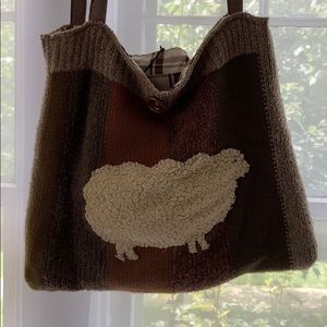 One-of-a-kind lamb bag!